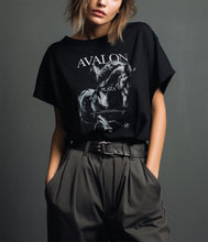 Load image into Gallery viewer, Avalon Dark Horse Tee - BLACK
